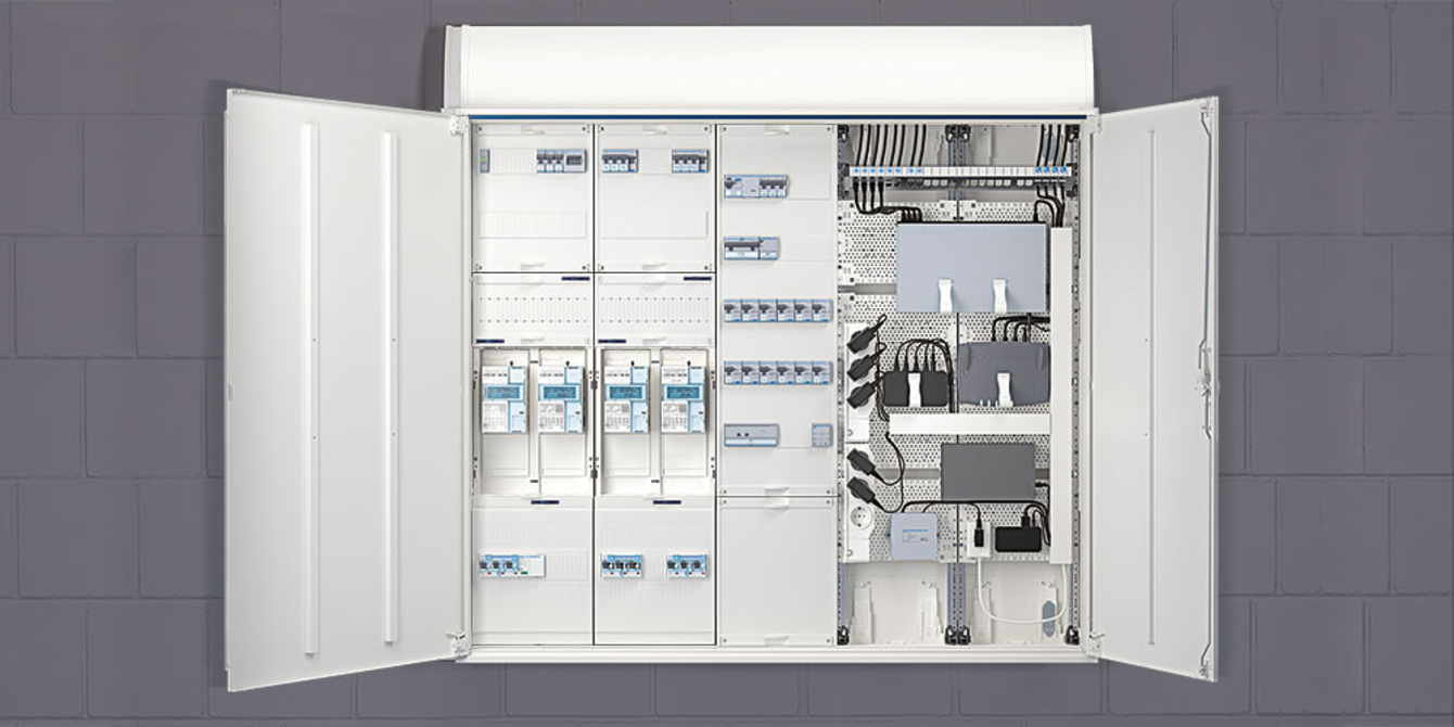 Technikzentrale bei Elektro Schertl GmbH in Edelsfeld
