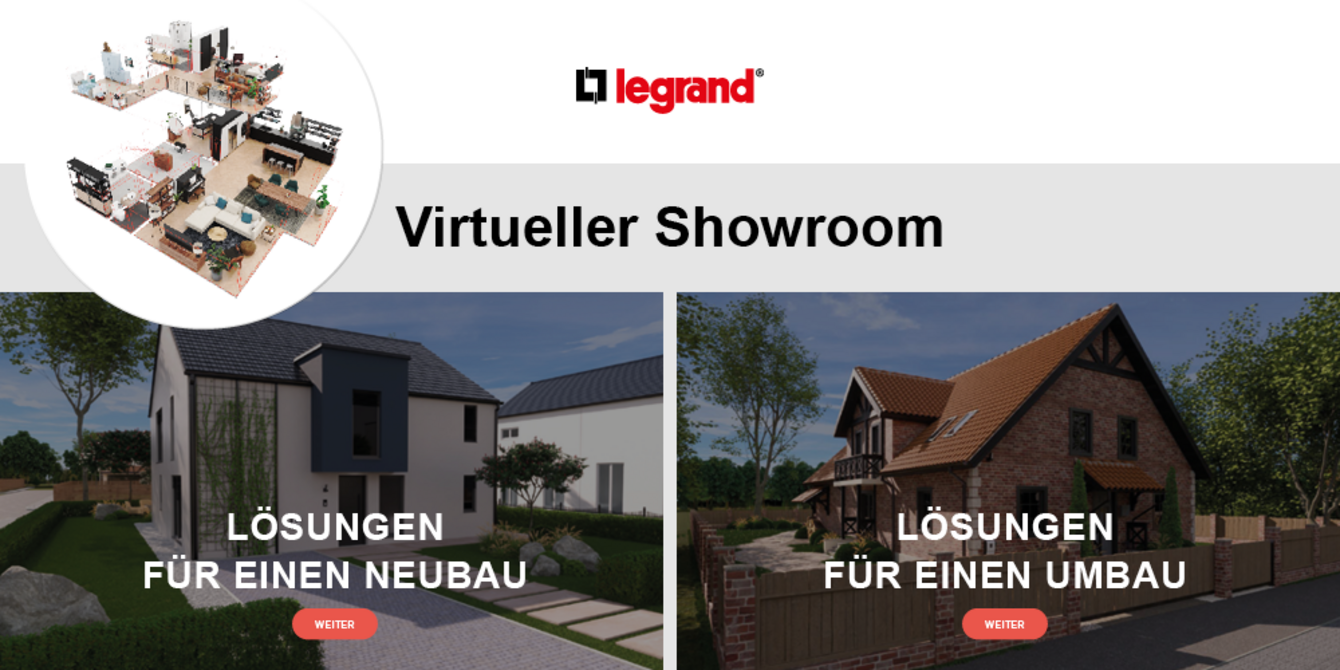 Virtueller Showroom bei Elektro Schertl GmbH in Edelsfeld