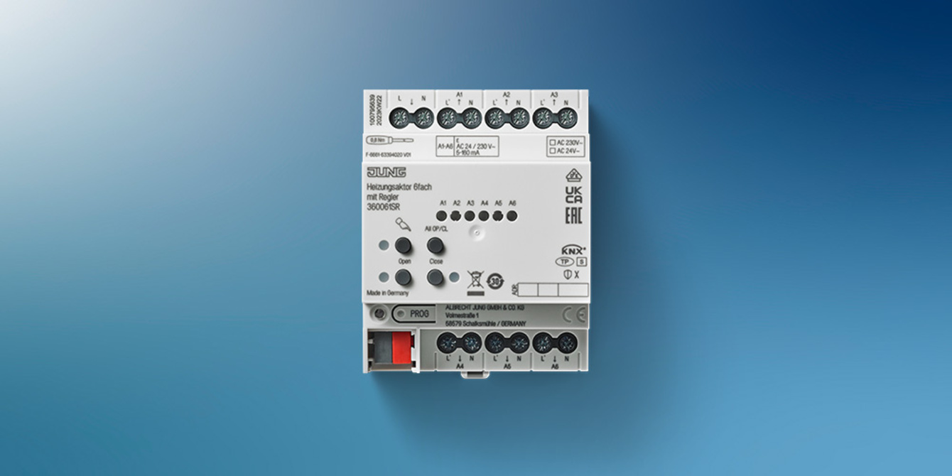 KNX Heizungsaktor 6-fach bei Elektro Schertl GmbH in Edelsfeld