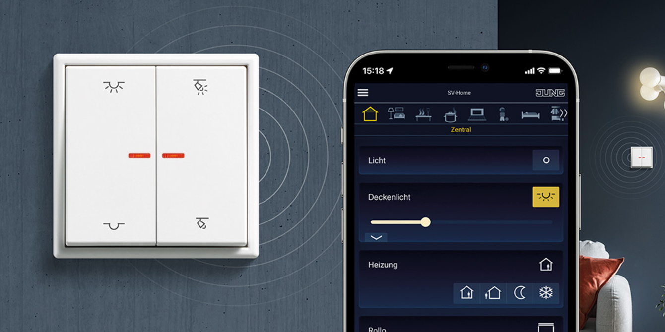 KNX RF Taster bei Elektro Schertl GmbH in Edelsfeld