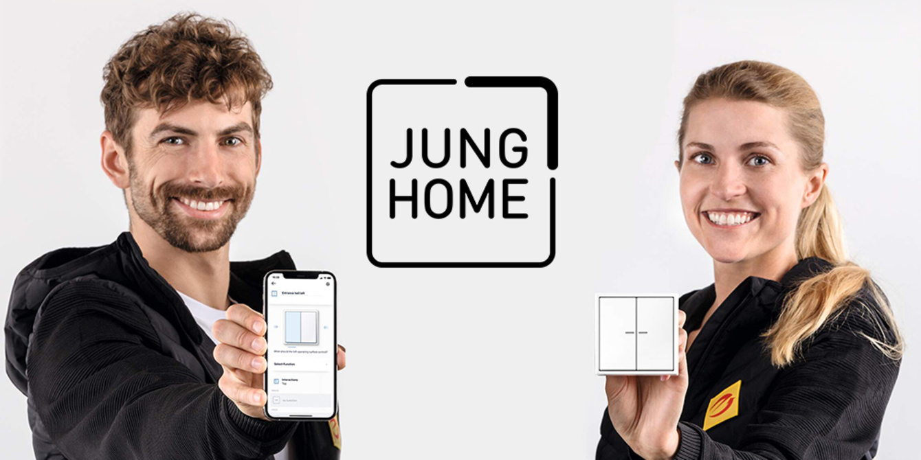 JUNG HOME bei Elektro Schertl GmbH in Edelsfeld